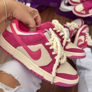 SB Dunk Camurça pimk creme